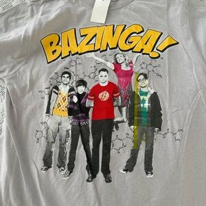 The Big Bang Theory “Bazinga!” Graphic T-Shirt | Size Small | Ripple Junction